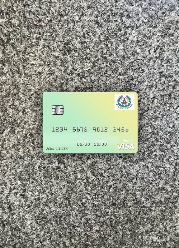 Hochwertige Herunterladen Südsudan Ivory Bank Visa Debit Karte Foto-Look Vorderseite Photoshop Vorlage