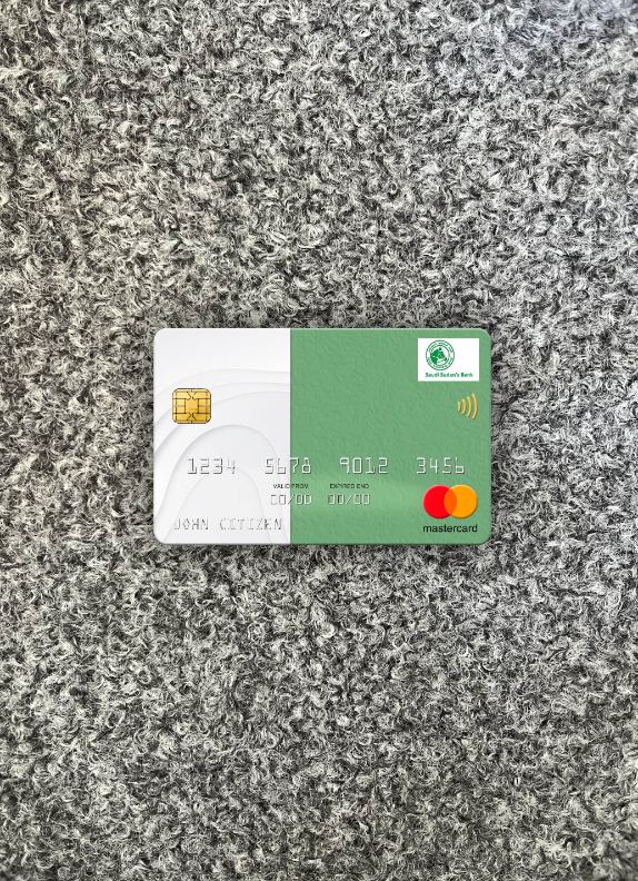 Professionelle Herunterladen Sudan Saudi Sudanese Bank Mastercard Foto-Look Vorderseite Photoshop Vorlage