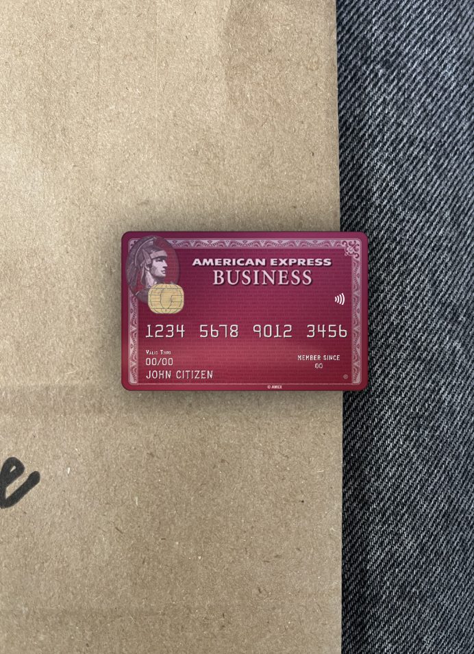 Professionelle Herunterladen USA BB&T Corp. Bank AMEX Geschäftlich Plum Karte Foto-Look Vorderseite Photoshop Vorlage