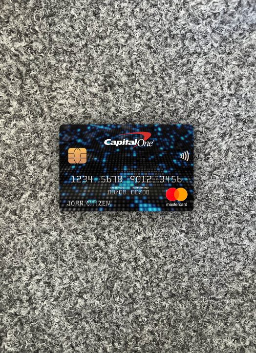Premium Herunterladen USA Hauptstadt One Bank Mastercard Foto-Look Vorderseite Photoshop Vorlage