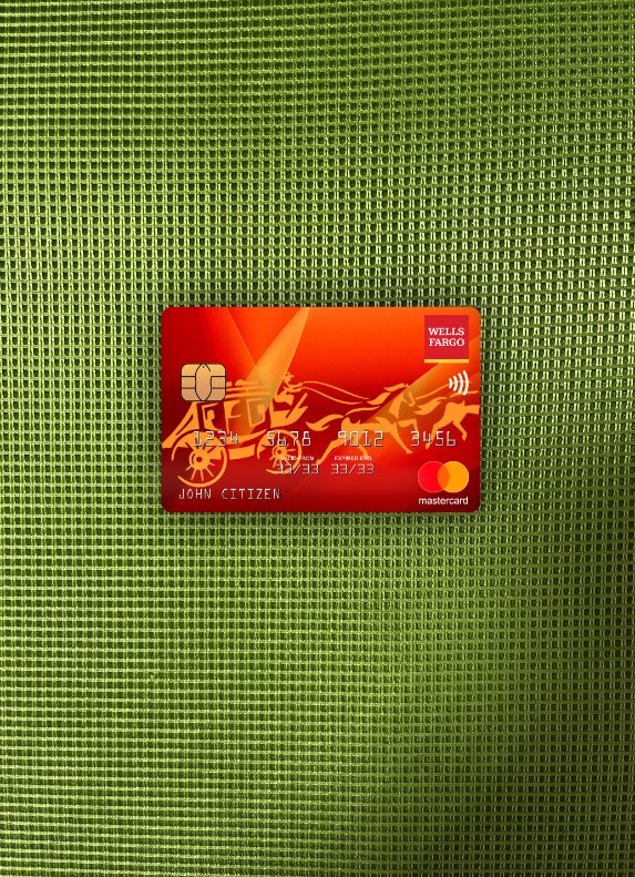 Realistische Herunterladen USA Wells Fargo Bank Mastercard Foto-Look Vorderseite Photoshop Vorlage