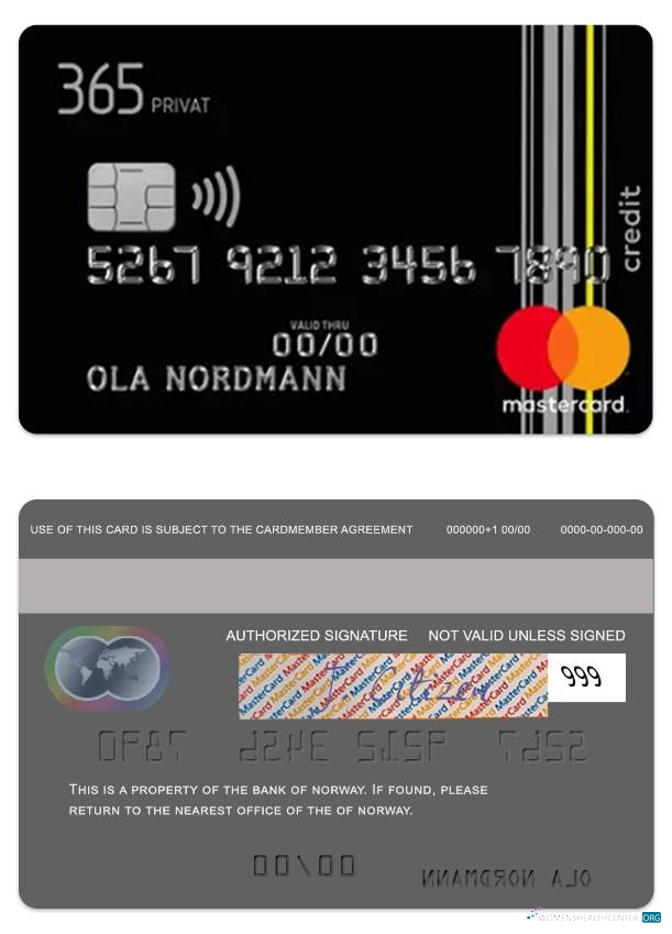 Realistische Herunterladen Norwegen Bank von Norwegen Petrol Mastercard Photoshop Vorlage