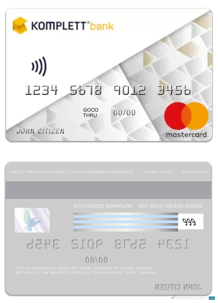 Hochwertige Herunterladen Norwegen Komplett Bank Mastercard Photoshop Vorlage