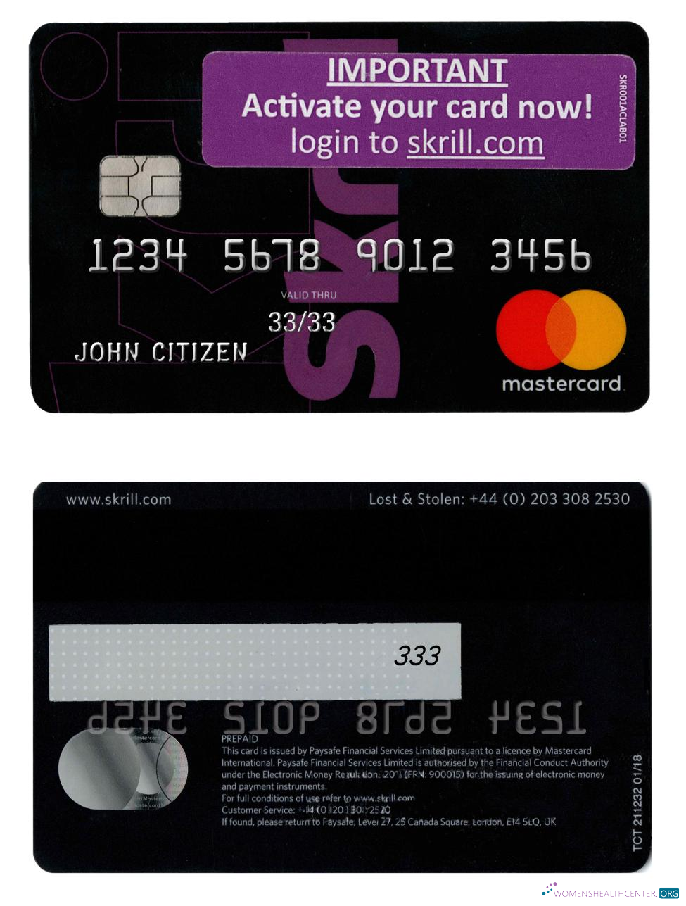 Premium Herunterladen Skrill Mastercard 2 Photoshop Vorlage