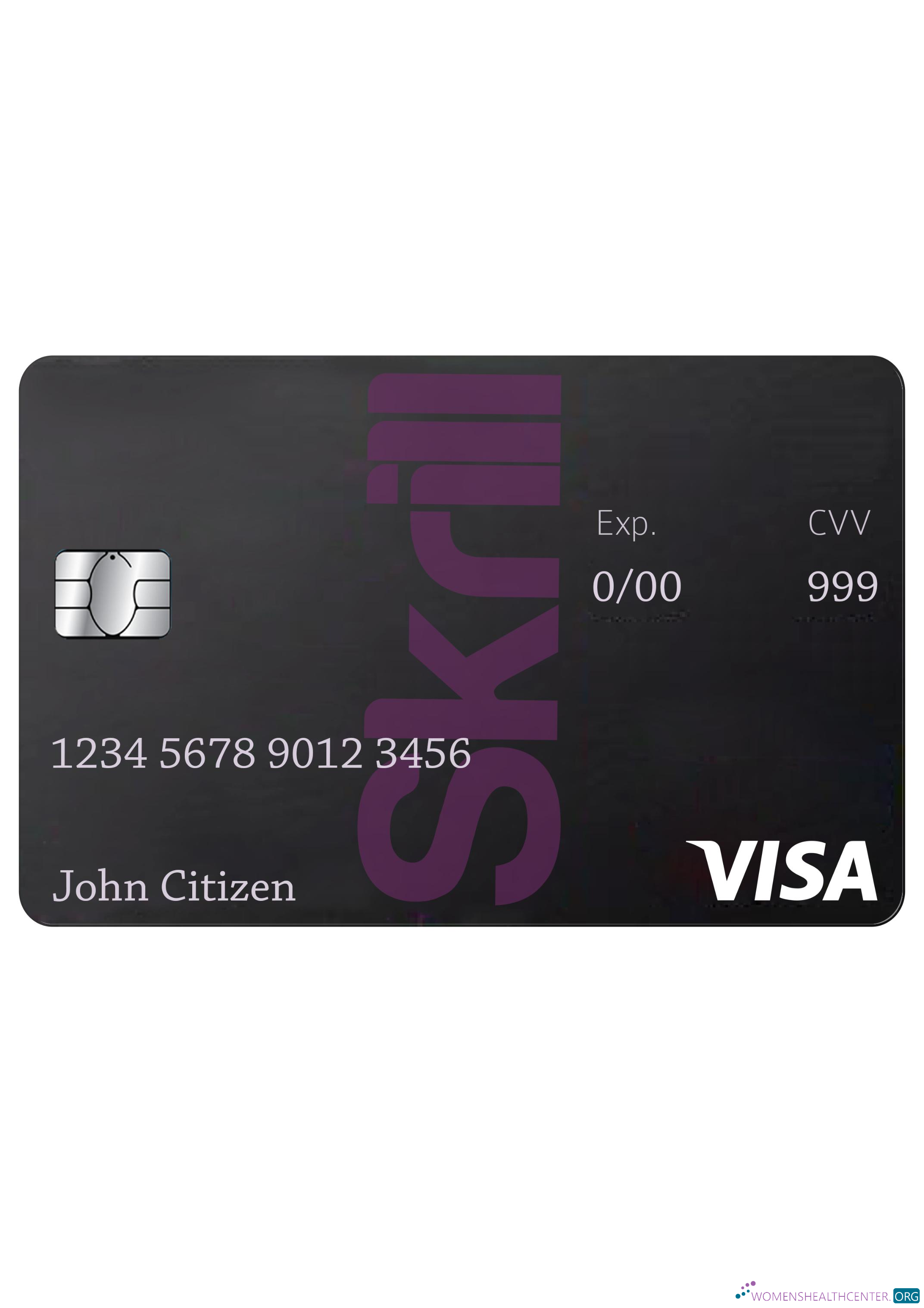 Realistische Herunterladen Skrill Visa Debit Karte Vorlage in PSD Format, Completely Editable Photoshop Vorlage