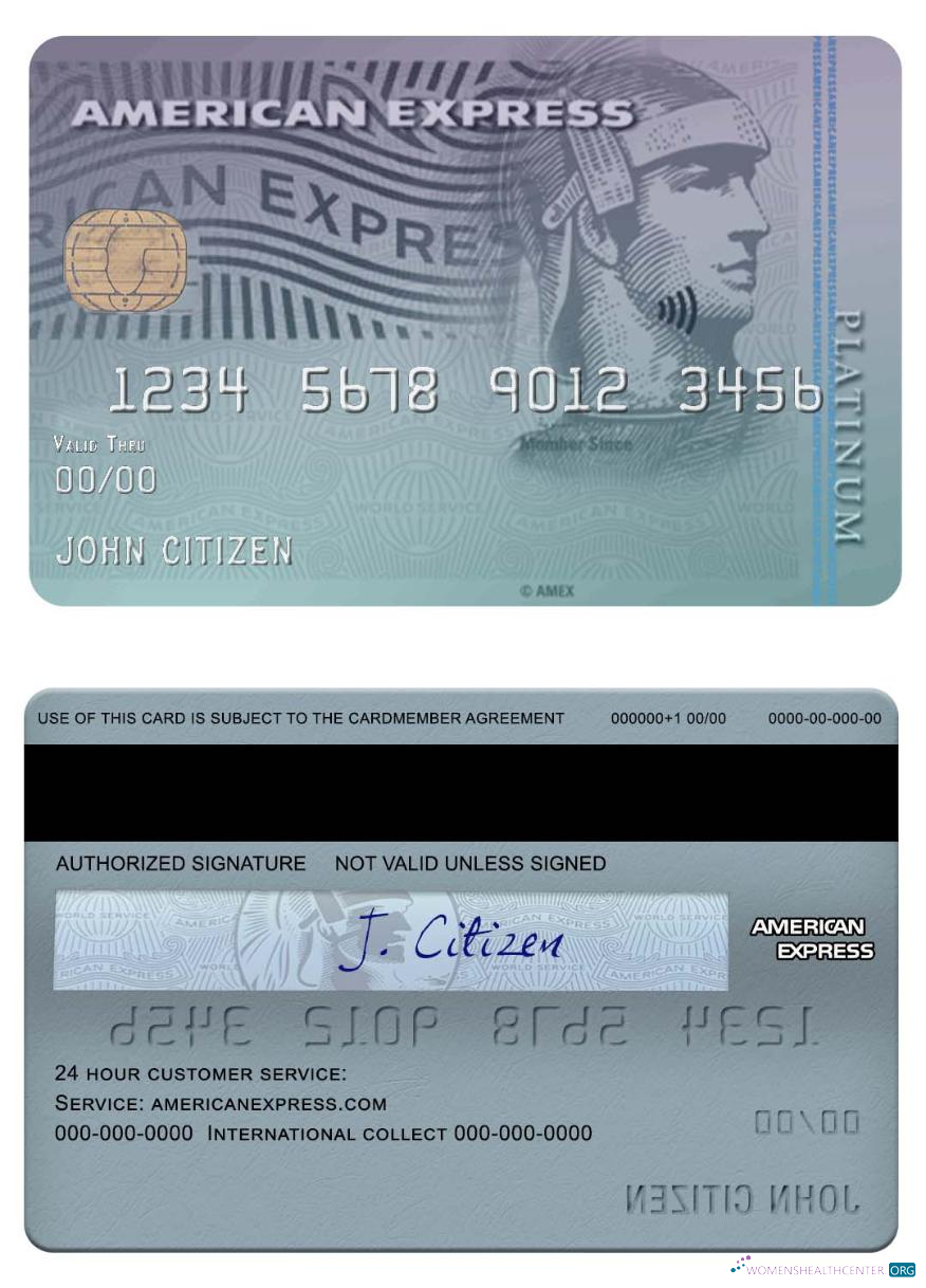 Professionelle Herunterladen USA Discover Bank Amex Platin Karte Photoshop Vorlage