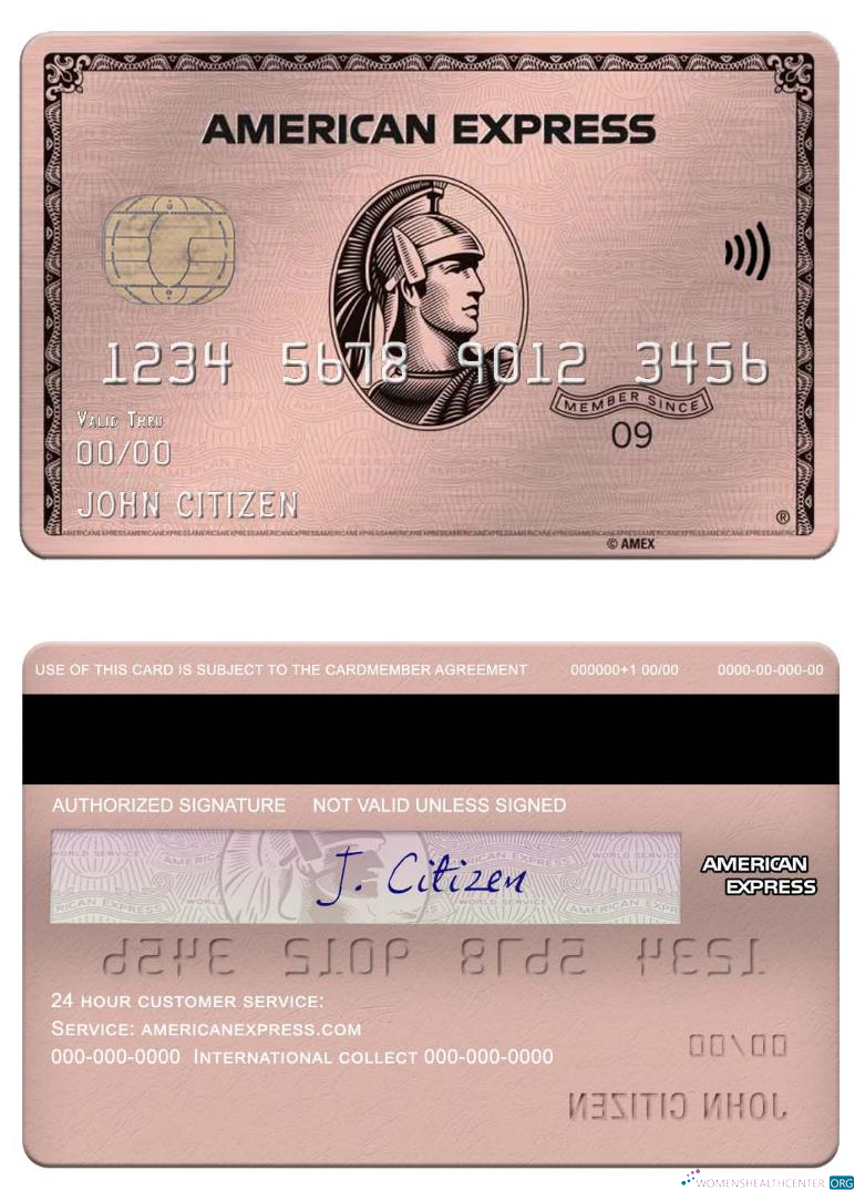 Professionelle Herunterladen USA Missouri Together Kredit Union Bank Amex Rose Gold Karte Photoshop Vorlage