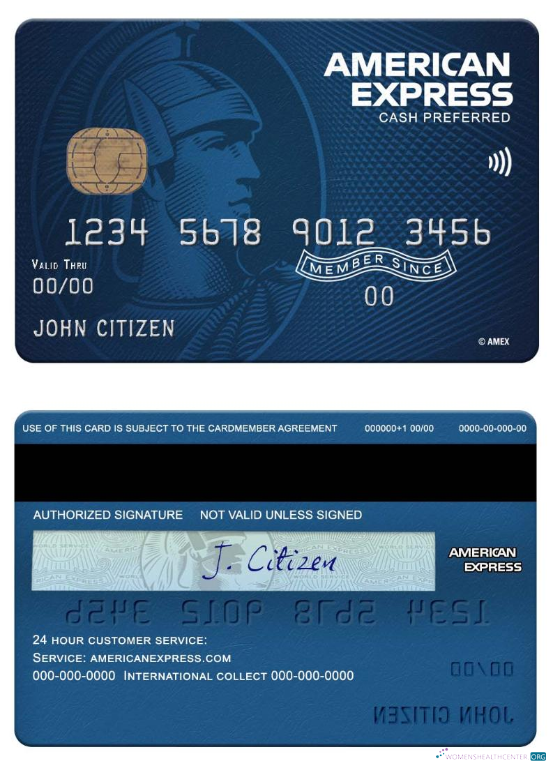 Premium Herunterladen USA Nord Carolina BB&T Corp. Bank Amex Blau Cash Preferred Karte Photoshop Vorlage