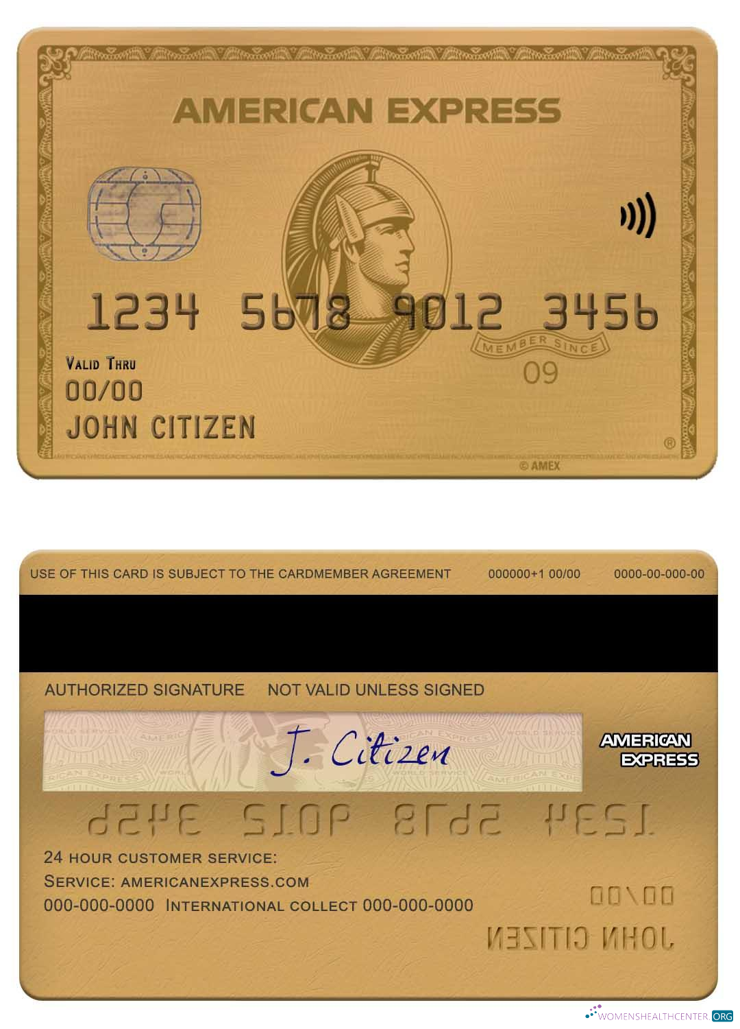 Premium Herunterladen USA Texas 5Point Kredit Union Bank Amex Gold Karte Photoshop Vorlage