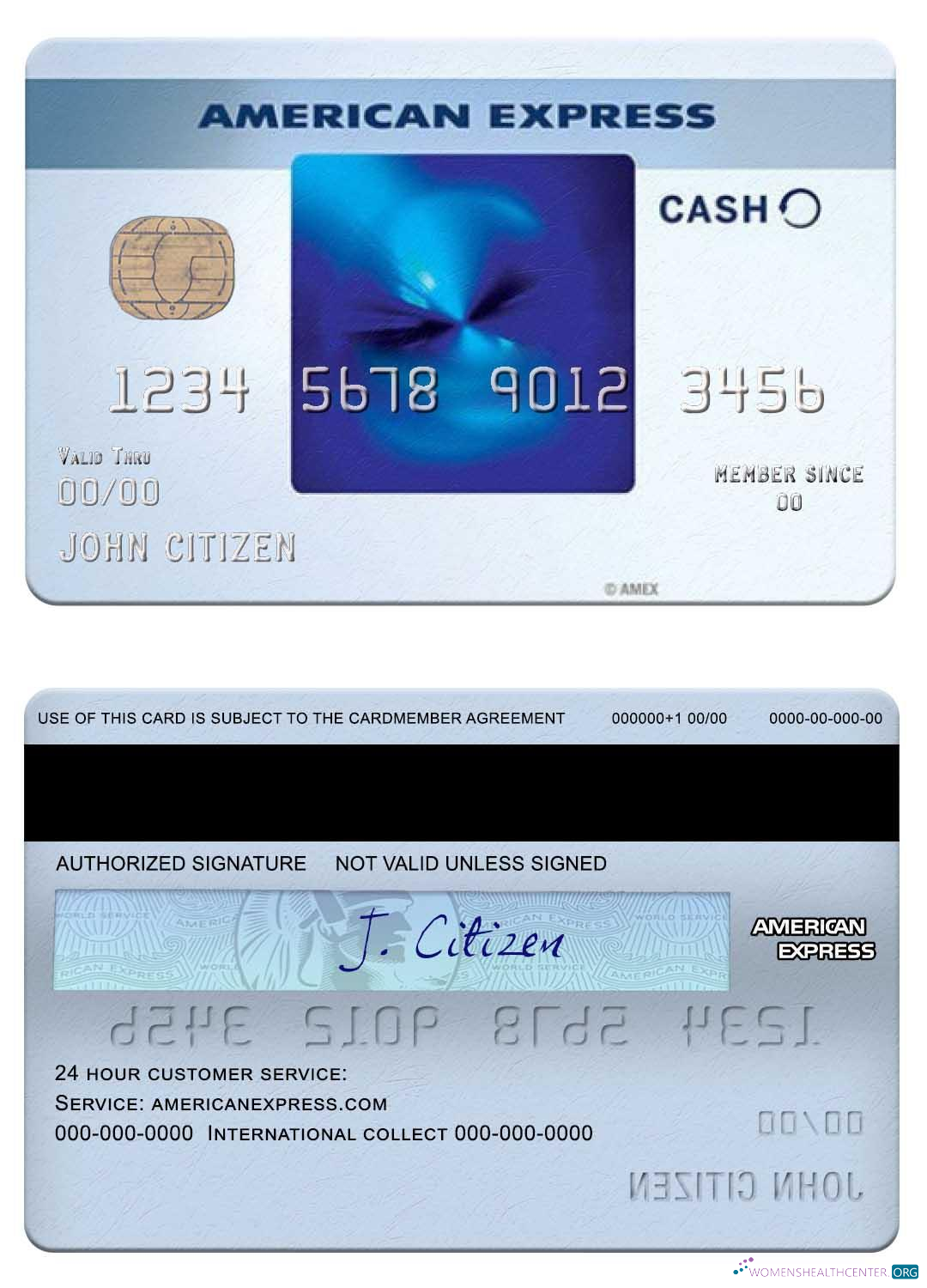 Professionelle Herunterladen USA Truist Bank Blau Cash Everyday® Karte From Amex Photoshop Vorlage
