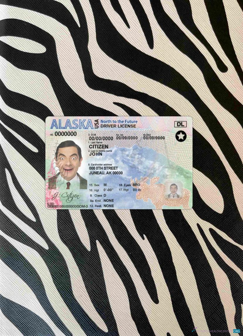 Премиум Скачать USA Alaska DL Фотоэффект Лицевая Сторона Photoshop Шаблон