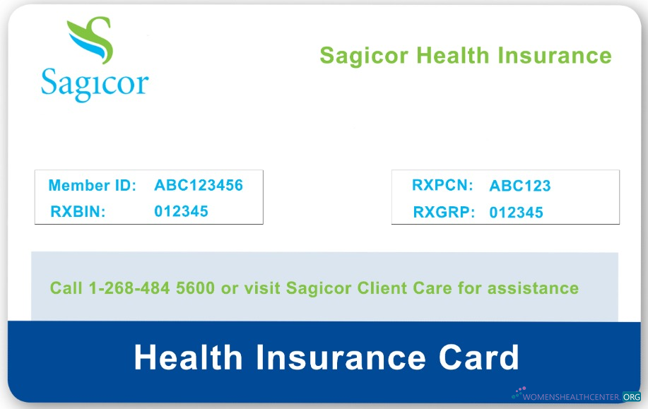 Качественный Скачать Антигуа и Барбуда Sagicor Health Insurance Карта Photoshop Шаблон