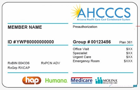 Профессиональный Скачать Arizona Health Insurance Карта Photoshop Шаблон
