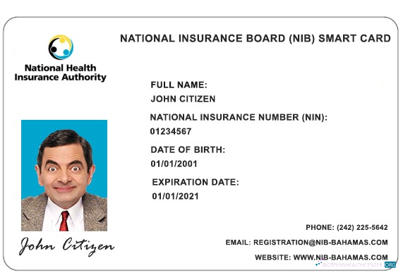 Премиум Скачать Багамы NIB Health Insurance Карта Photoshop Шаблон