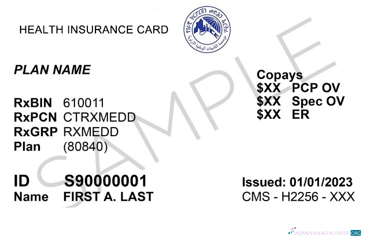 Профессиональный Скачать Эритрея Health Insurance Карта Photoshop Шаблон
