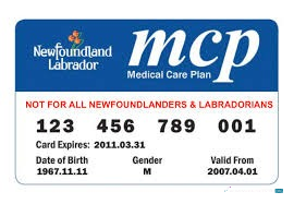 Профессиональный Скачать Newfoundland и Labrador Medical Plan Карта Photoshop Шаблон