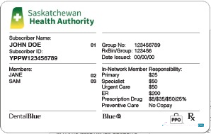 Премиум Скачать Saskatchewan Health Insurance Карта Photoshop Шаблон