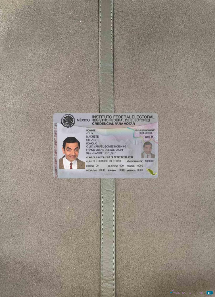 Премиум Скачать Мексика ID Фотоэффект Лицевая Сторона Photoshop Шаблон
