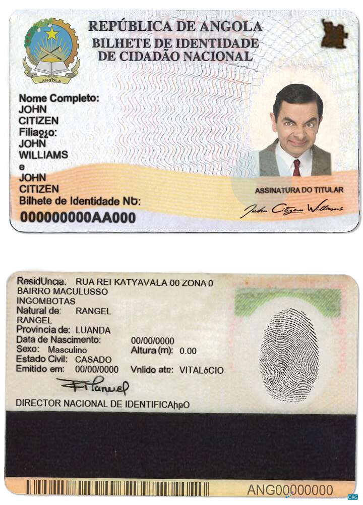 Качественный Скачать Ангола Id Photoshop Шаблон