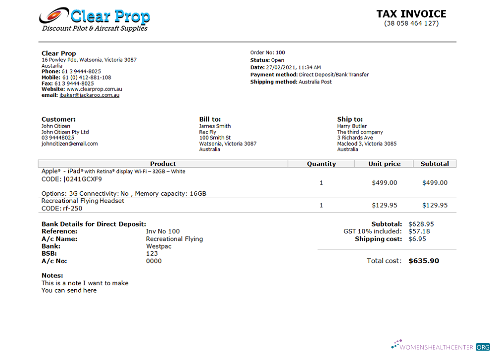 Премиум Скачать Австралия Clear Prop Discount Pilot & Aircraft Supplies Компания Photoshop Шаблон