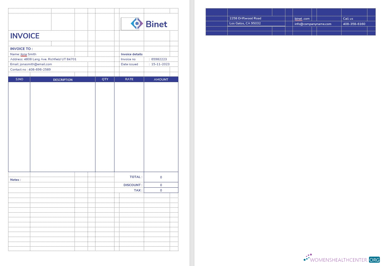 Реалистичный Скачать Бизнес Networking Invoice Шаблон Photoshop Шаблон