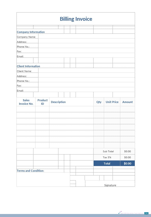 Качественный Скачать Dining Invoice Шаблон Photoshop Шаблон