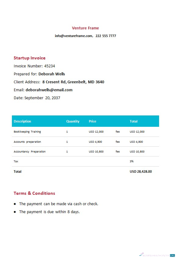 Профессиональный Скачать Free Startup Invoice Шаблон Photoshop Шаблон