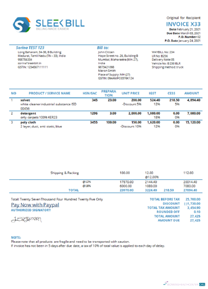 Премиум Скачать Индия Sleek Bill Invoicing Software Компания Invoice Photoshop Шаблон