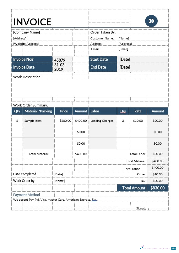Реалистичный Скачать Moving Компания Invoice Шаблон Photoshop Шаблон