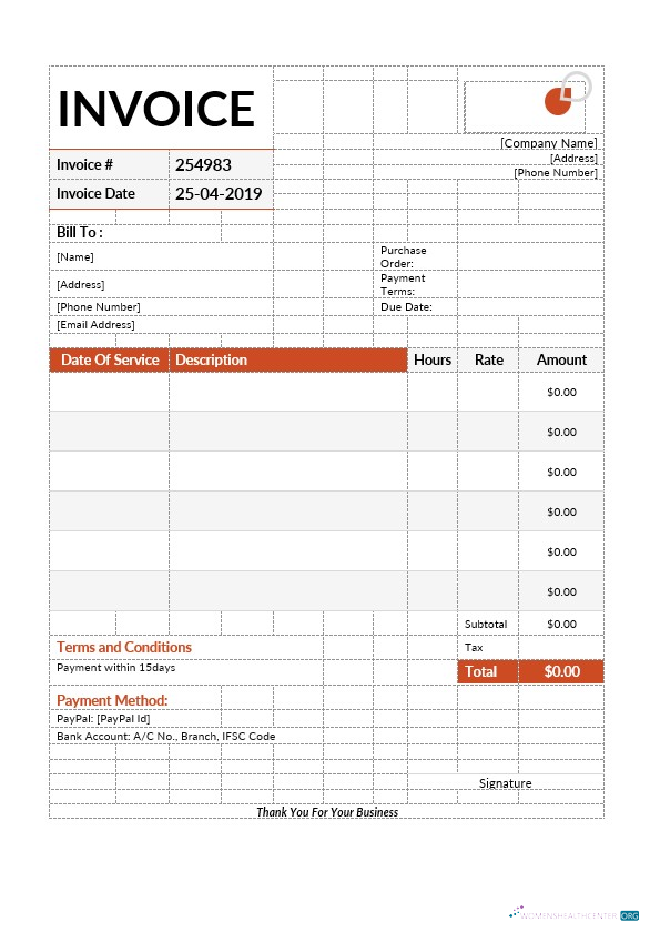 Реалистичный Скачать Payment Invoice Шаблон Photoshop Шаблон