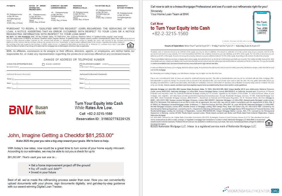 Профессиональный Скачать Южная Корея BNK Банк Ипотека Выписка в Word и PDF Formats 3 4 Photoshop Шаблон