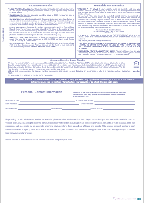 Профессиональный Скачать Венесуэла Banesco Банк Ипотека Выписка в Word и PDF Formats, 3 Страниц 3 Photoshop Шаблон