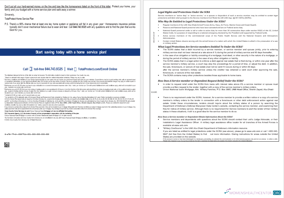 UAE Abu Dhabi Юнион Национальный Банк Ипотека Займ Выписка в Word и PDF Formats , 8 Страниц 7 8 макет