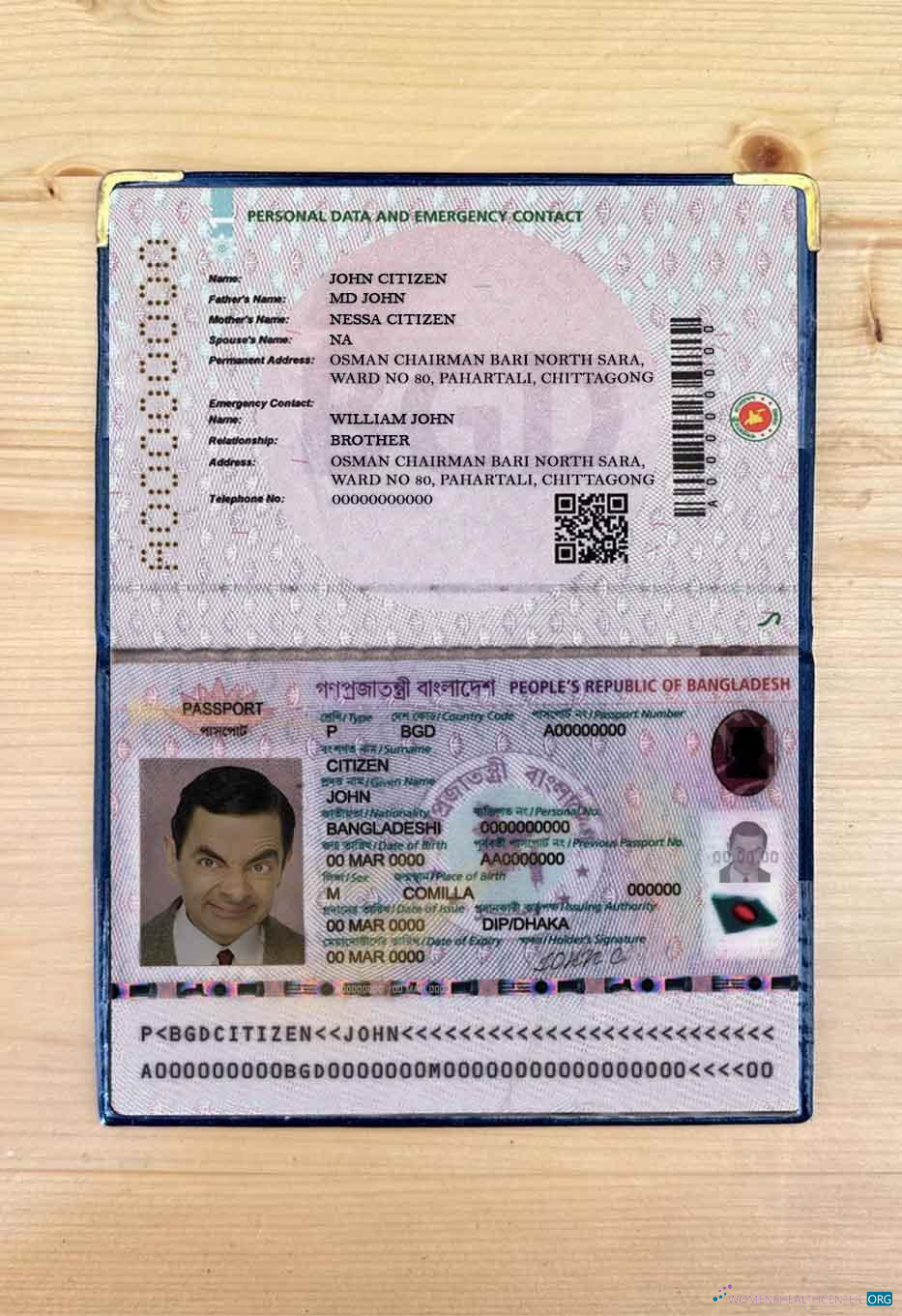 Качественный Скачать Бангладеш E Паспорт 2020 Настоящее Время Photo Look Photoshop Шаблон
