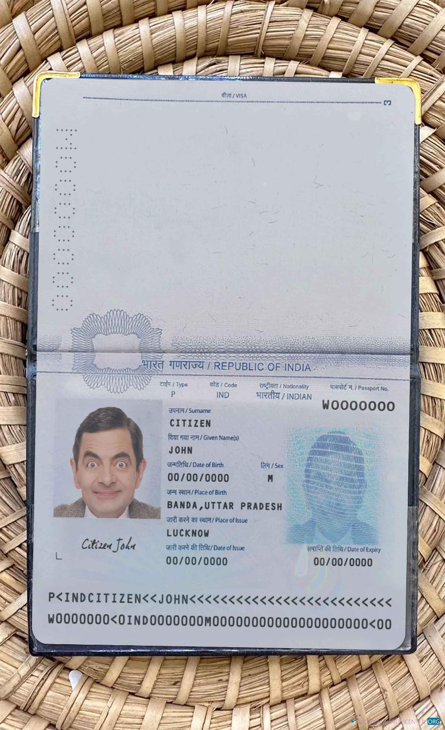 Реалистичный Скачать Индия Pass 2020 Настоящее Время Photo Look Photoshop Шаблон