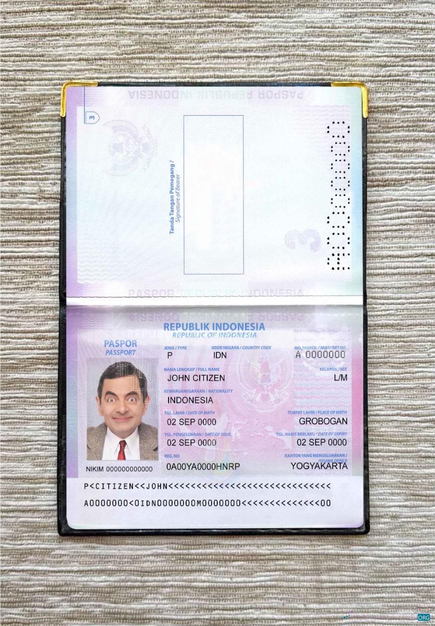 Качественный Скачать Индонезия Pass 2022 Настоящее Время Photoshop Шаблон
