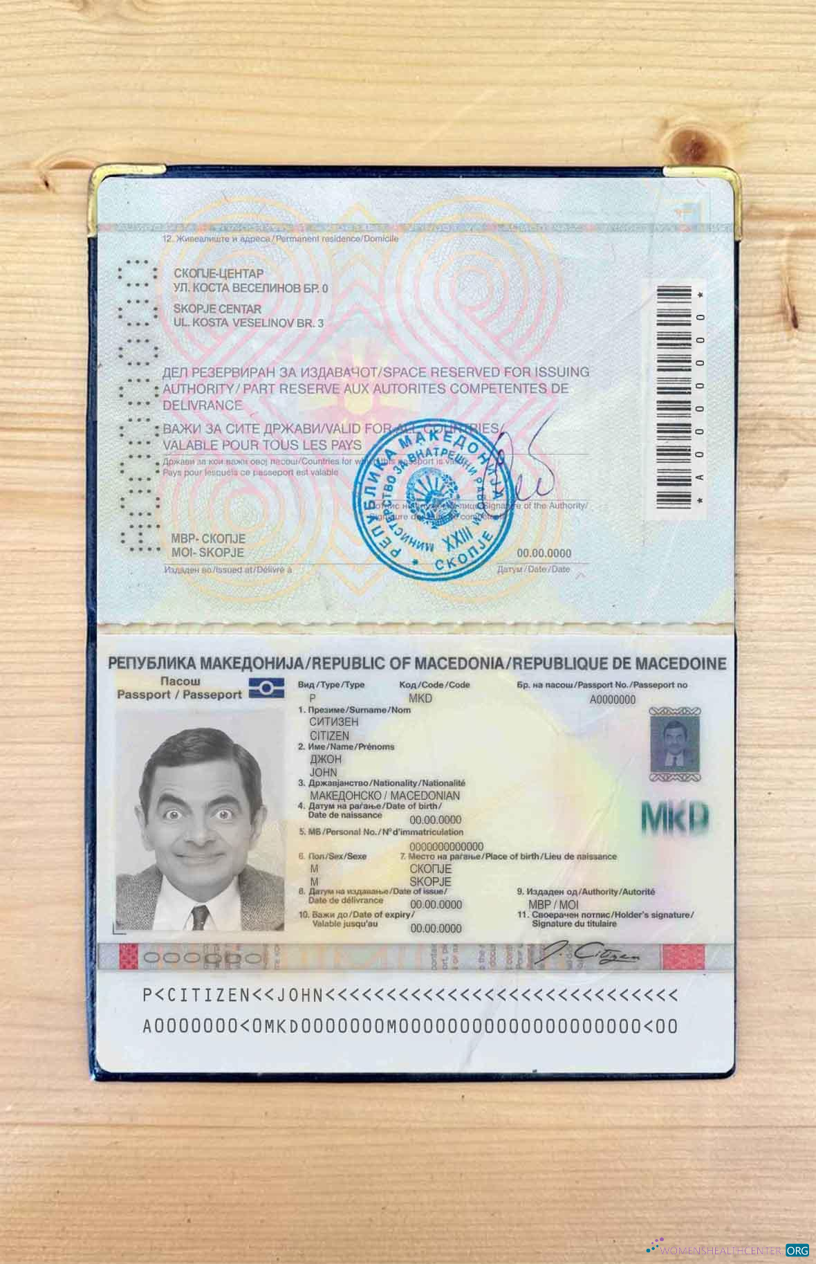 Профессиональный Скачать Macedonia Pass Photo Look Photoshop Шаблон