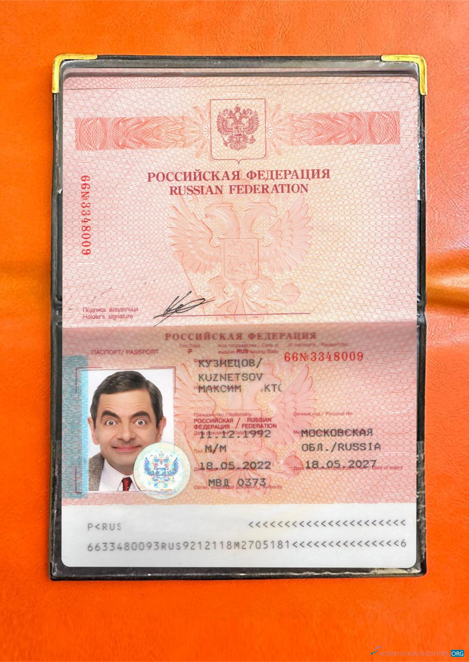 Качественный Скачать Россия Паспорт 2022 Presnet Фотоэффект Photoshop Шаблон