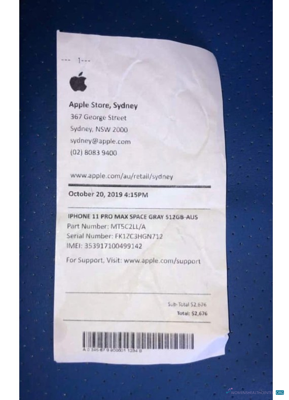 Редактируемый Скачать Apple Компания Payment Receipt Photoshop Шаблон