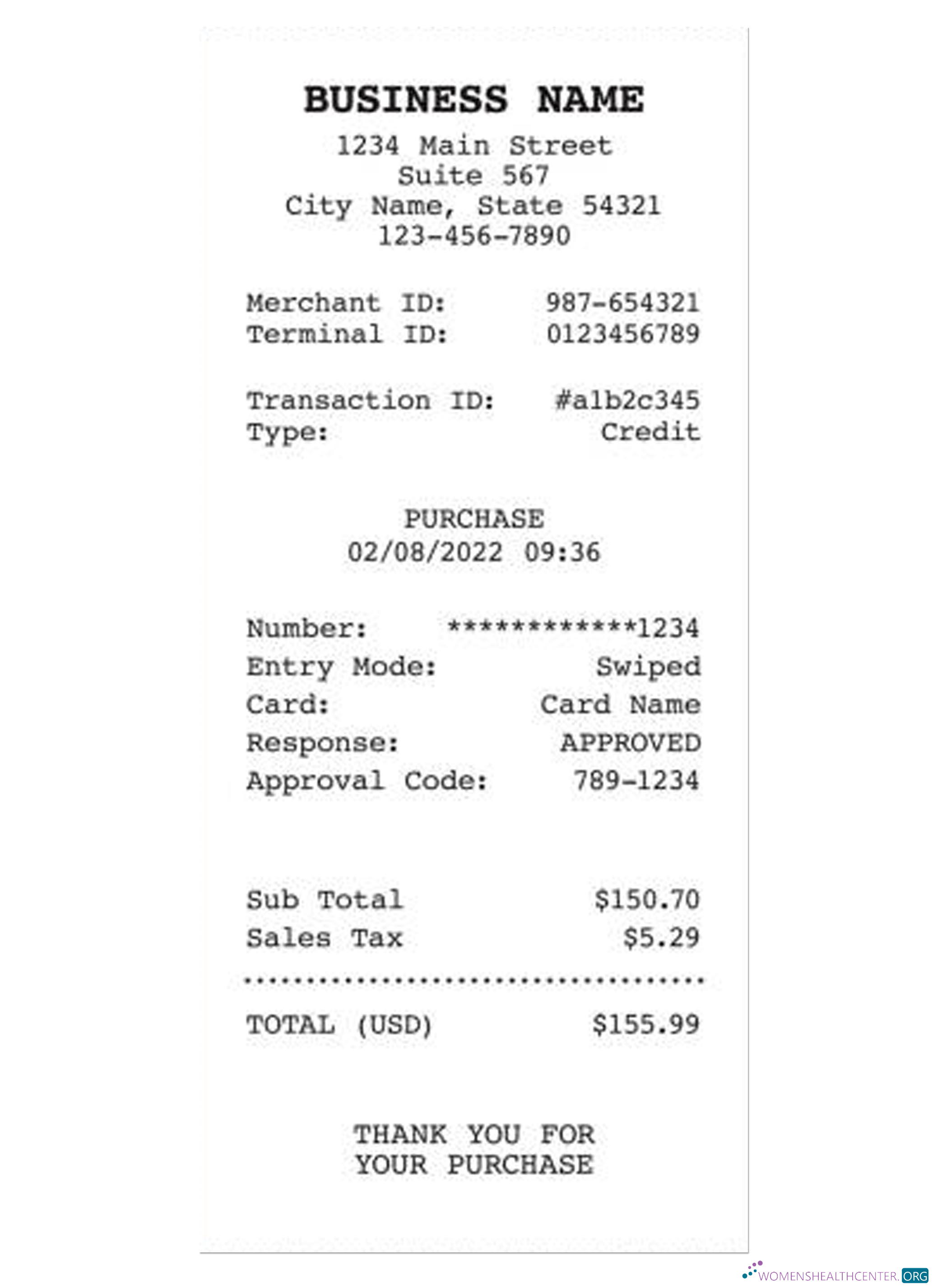 Профессиональный Скачать Бизнес Компания Receipt Версия 2 Photoshop Шаблон