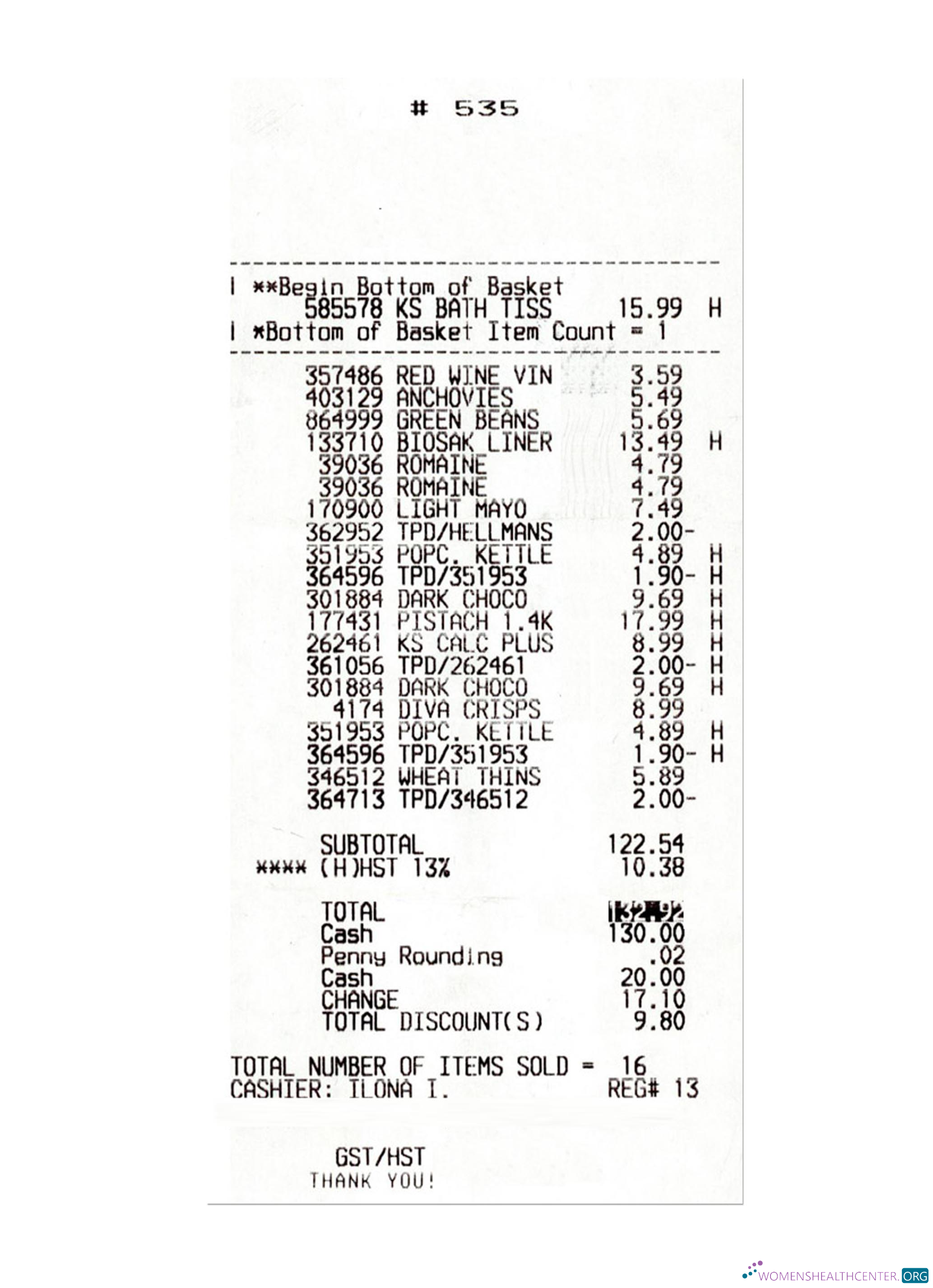 Реалистичный Скачать FOOD COURT Receipt Шаблон Photoshop Шаблон