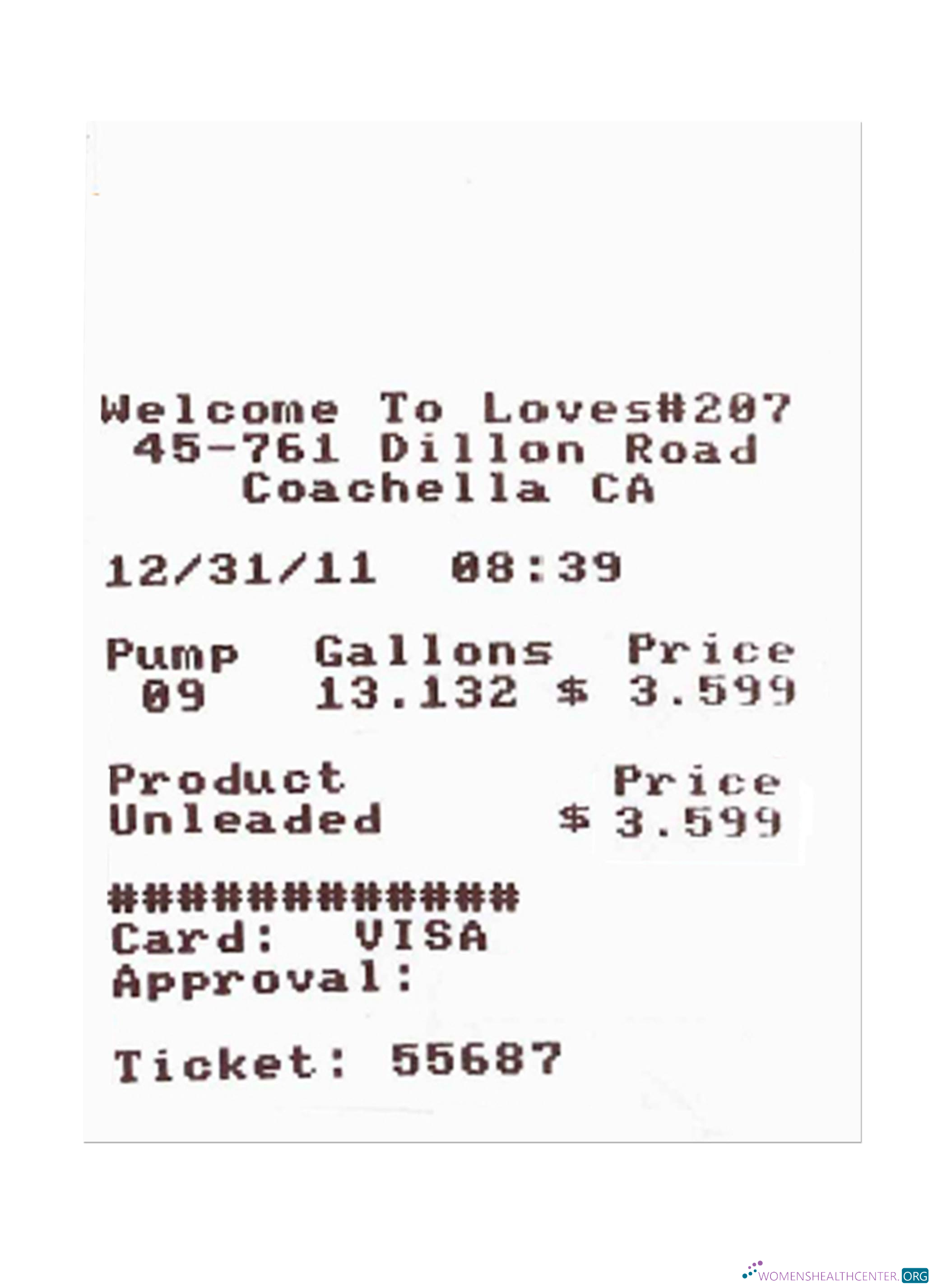 Редактируемый Скачать LOVES#207 Payment Receipt Photoshop Шаблон