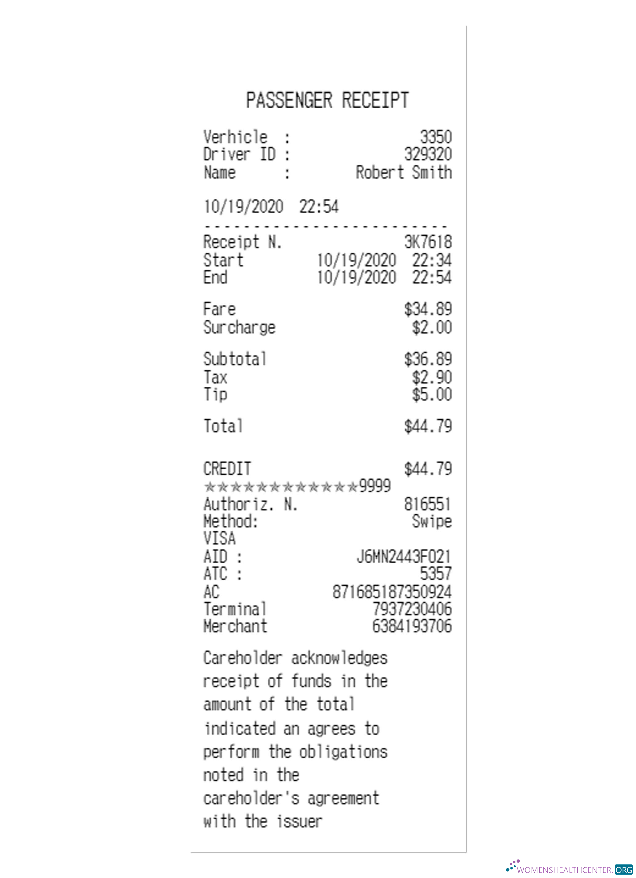 Реалистичный Скачать PASSENGER Receipt Photoshop Шаблон