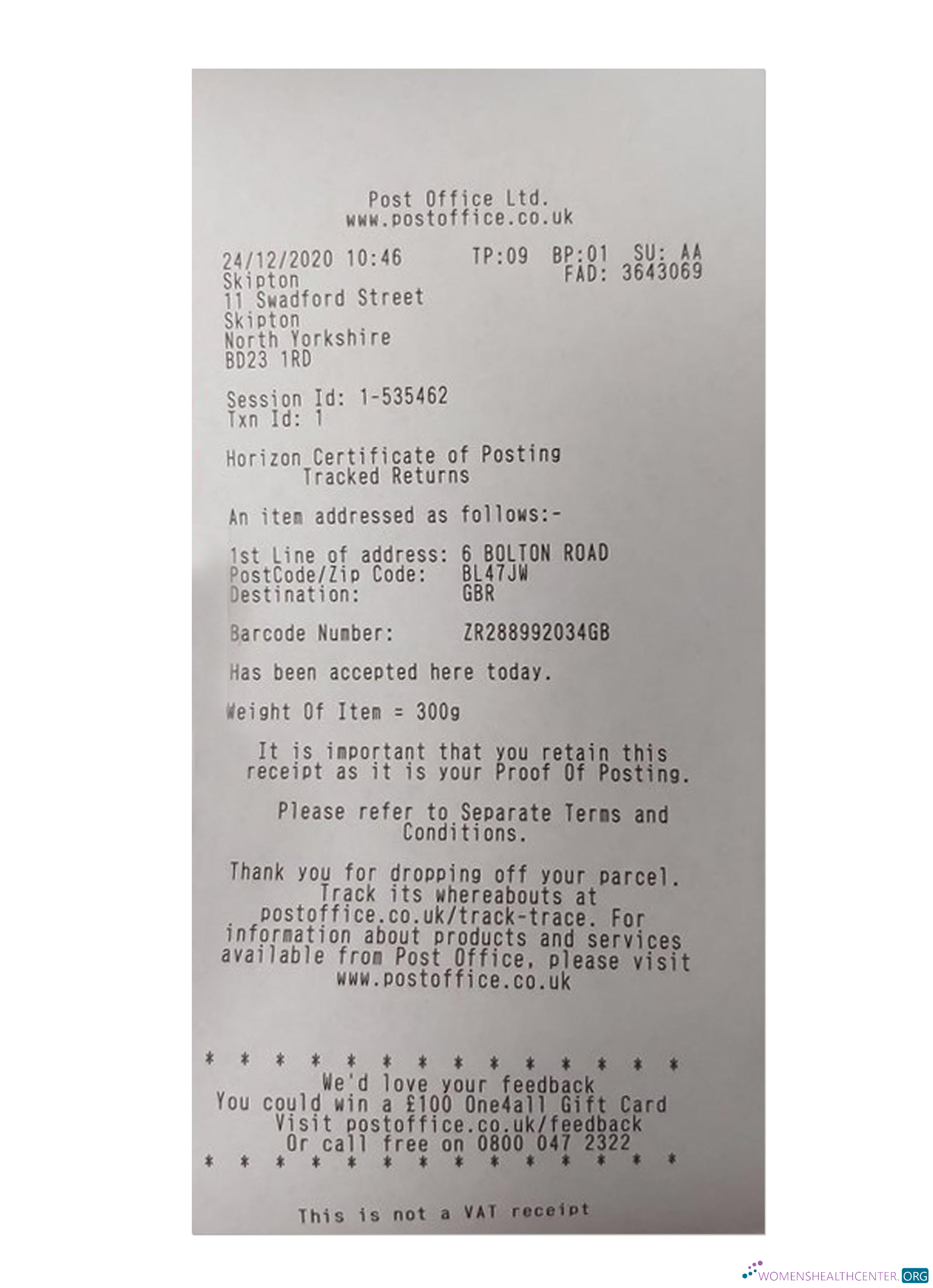 Реалистичный Скачать POST OFFICE ООО Payment Receipt Photoshop Шаблон