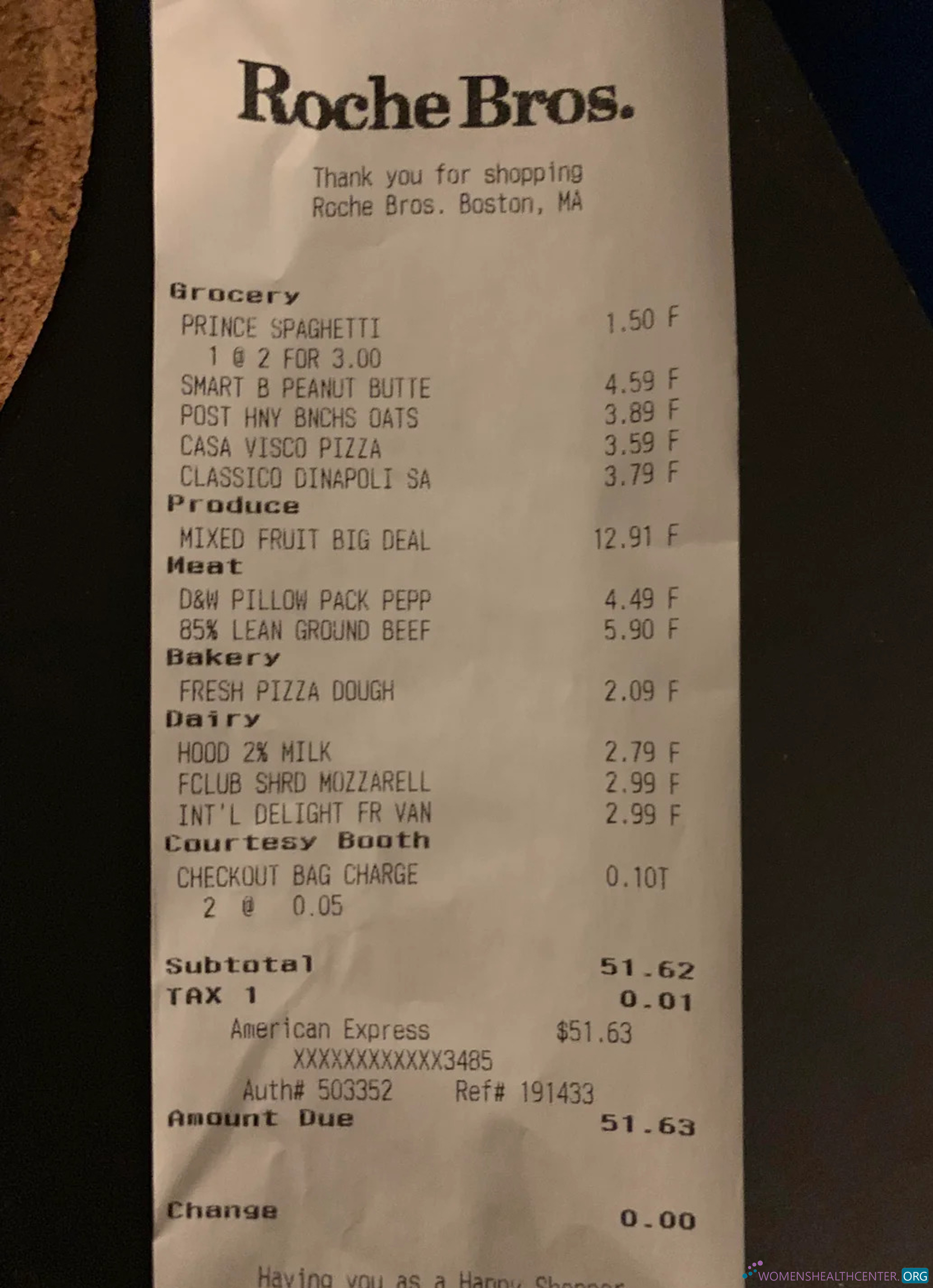 Качественный Скачать Roche Bros Supermarket Payment Check Photoshop Шаблон