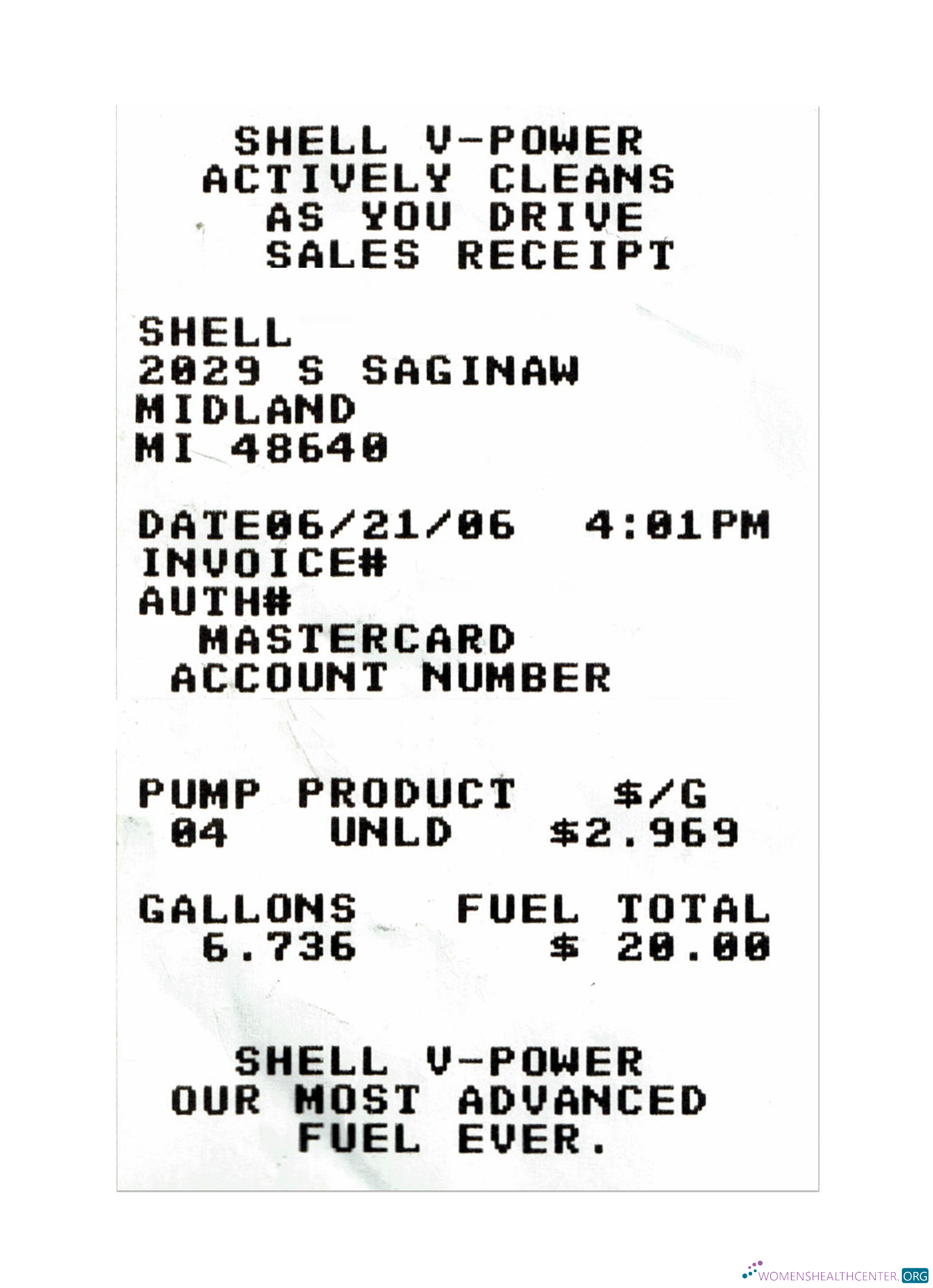 Качественный Скачать SHELL V POWER Payment Receipt Photoshop Шаблон