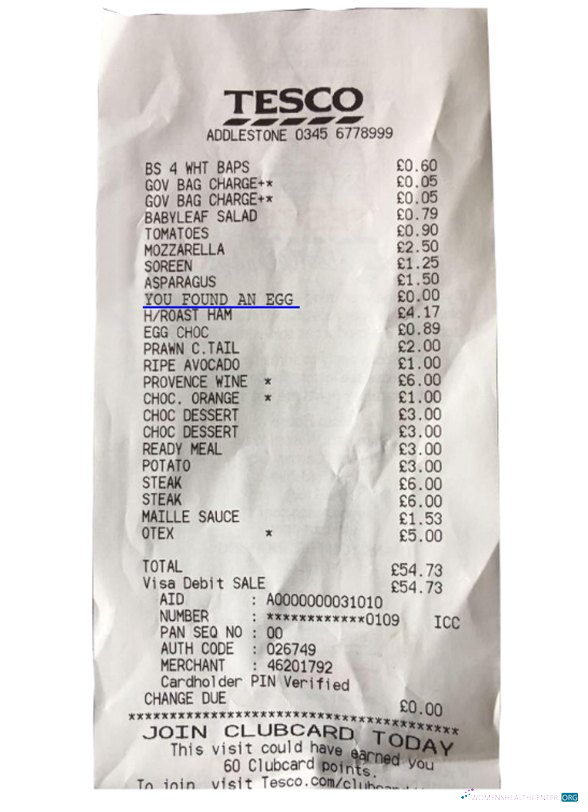 Реалистичный Скачать Tesco Supermarket Receipt Photoshop Шаблон