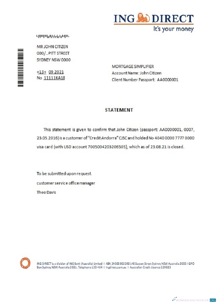 Премиум Скачать Австралия ING Direct Closure Reference Photoshop Шаблон