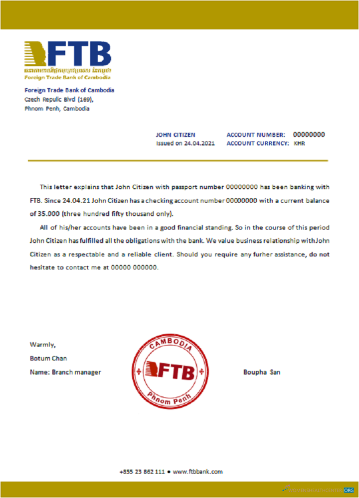 Реалистичный Скачать Камбоджа Foreigntradebank Reference Photoshop Шаблон