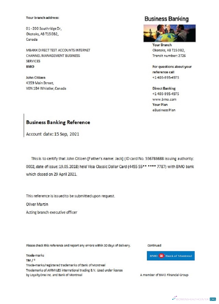 Качественный Скачать Канада BMO Банк Монреаля Closure Reference Photoshop Шаблон